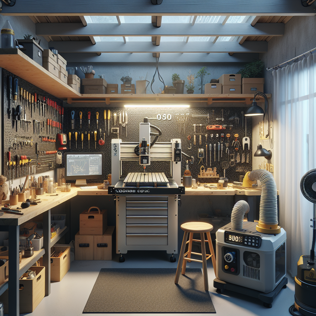 Workshop Setup and Organization: Building Your CNC Space